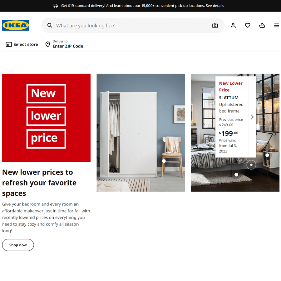 IKEA screenshot